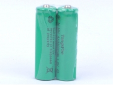 2Pcs TangsFire AA 3300mAh 1.2V Rechargeable Ni-MH Battery Green
